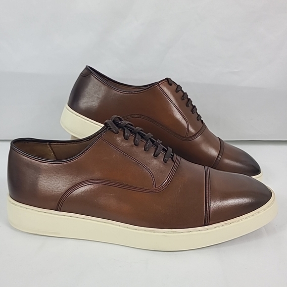 Allen Edmonds Other - Allen Edmonds Park Avenue 2.0 Oxford Dress Sneaker Chili Brown Leather Sz 12 E